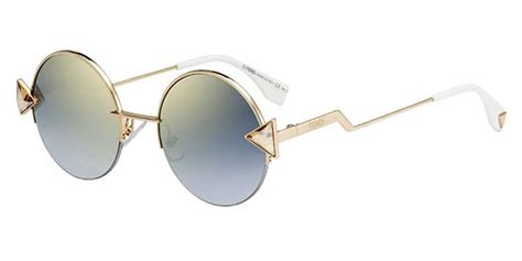 Fendi FF 0243/S 000/FQ Sunglasses in Gold 